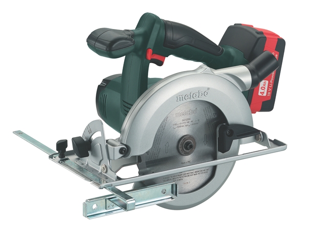 Metabo KSA-18LTXN 165mm Circular Saw 18 Volt 2 x 4.0Ah Li-Ion 18V