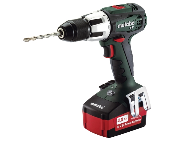 Metabo SB 18 LT Cordless Combi Hammer Drill 18 Volt 2 x 4.0Ah Li-Ion 18V