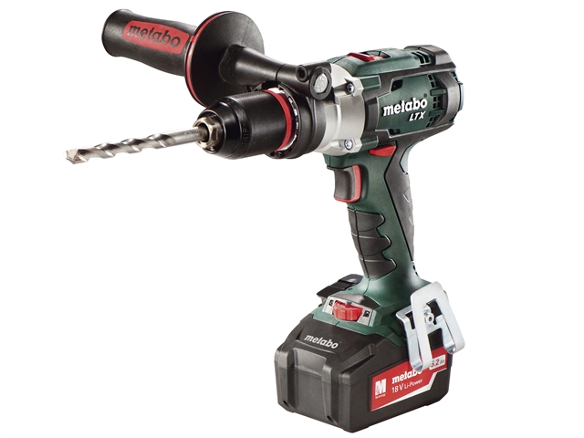 Metabo SB 18 LTX Cordless Combi Hammer Drill 18 Volt 2 x 5.2Ah Li-Ion 18V
