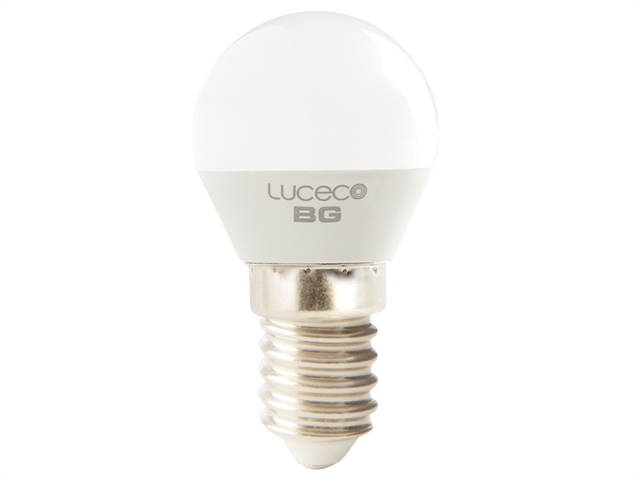 Masterplug LED Mini Globe Bulb E14 Non-Dimmable 470 Lumen 5.2 Watt 2700K