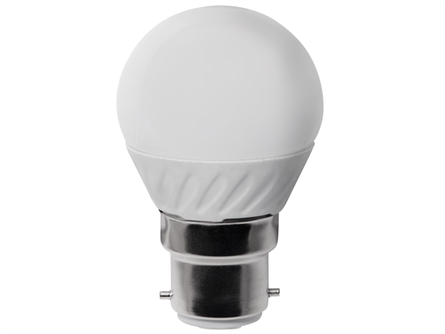 Masterplug LED Mini Globe Bulb B22 Non-Dimmable 3.3 Watt