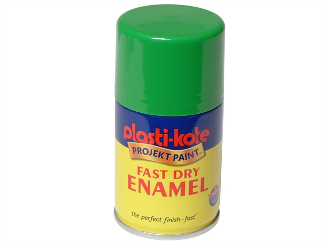 Plasti-kote Fast Dry Enamel Aerosol Garden Green 100ml