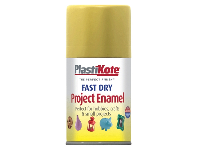 Plasti-kote Fast Dry Enamel Aerosol Gold Leaf 100ml