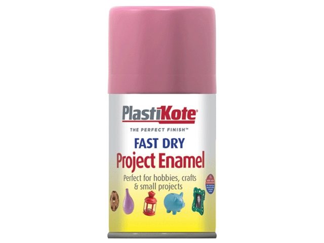Plasti-kote Fast Dry Enamel Aerosol Hot Pink 100ml