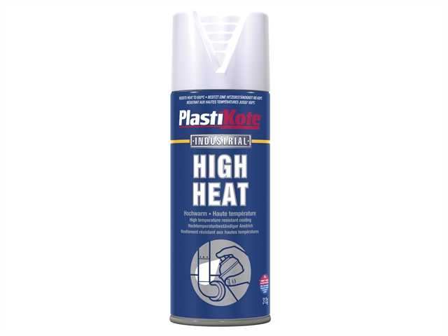 Plasti-kote High Heat Paint Black 400ml