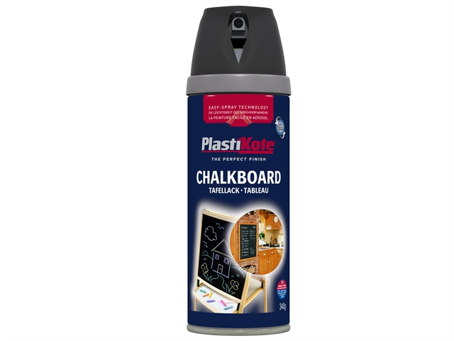 Plasti-kote 26001 Chalkboard Black 400ml