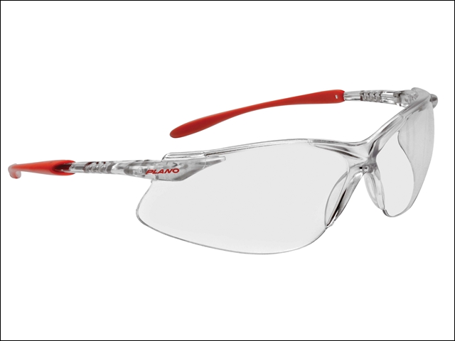 Plano PLG17 Scratch Resistant Safety Glasses - Clear