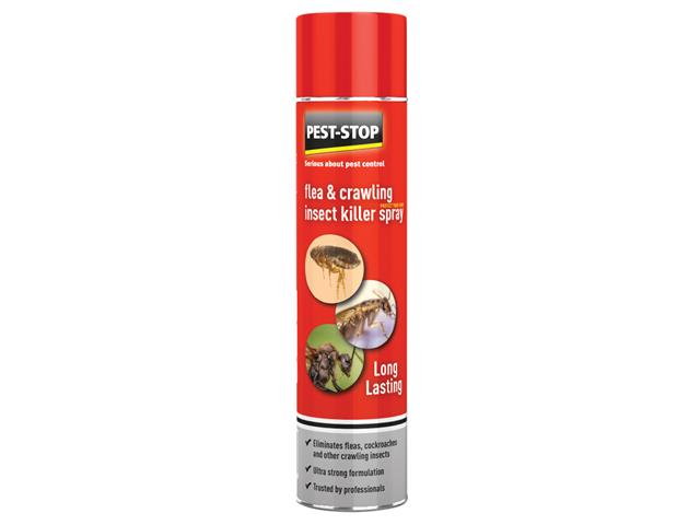 Pest-Stop Systems Flea & Crawling Insect Killer Spray 300ml