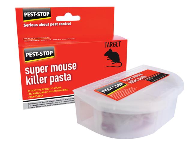 Pest-Stop Systems Super Mouse Killer Pasta Pre-Baited Station