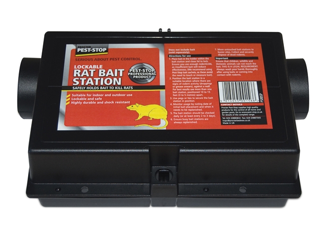 Pest-Stop Systems Rat Bait Station (Plastic)