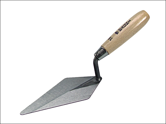 Ragni Pointing Trowel Wooden Handle 6in