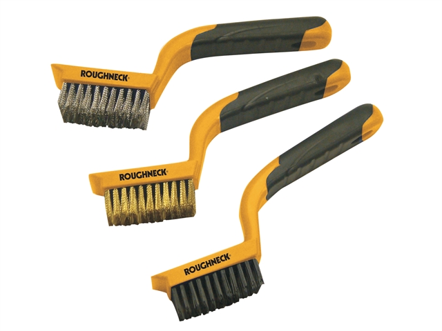 Roughneck Wide Brush Set of 3