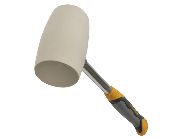 Roughneck Non Marking White Rubber Mallet 680g (24oz)