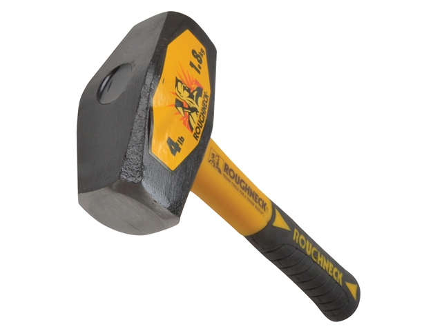 Roughneck Club Hammer 1.8kg (4lb) Fibreglass Handle