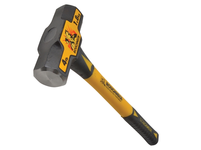 Roughneck Sledge Hammer 1.8kg (4lb) 16in Fibreglass Handle