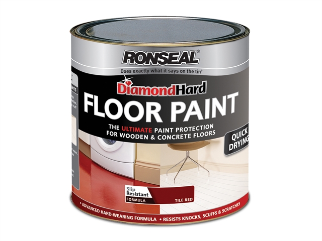 Ronseal Diamond Hard Floor Paint Pebblestone 2.5 Litre