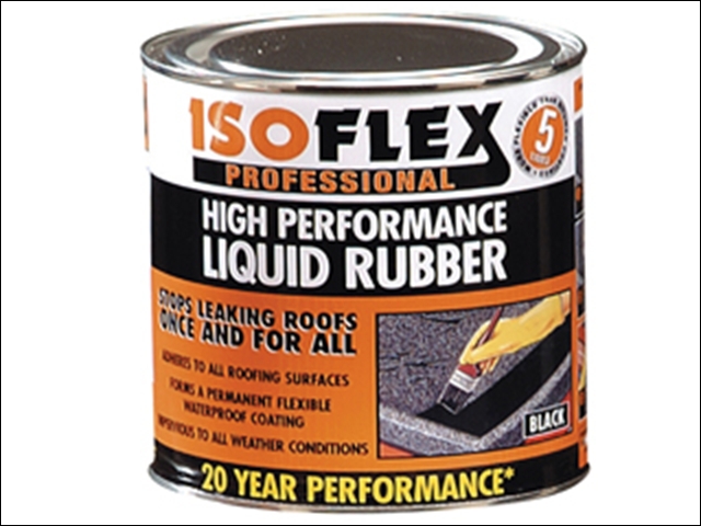 Ronseal Isoflex Liquid Rubber Black 750ml
