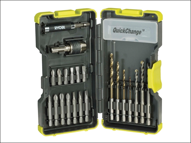 Ryobi RAK 22QC Quick Change Accessory Set of 22