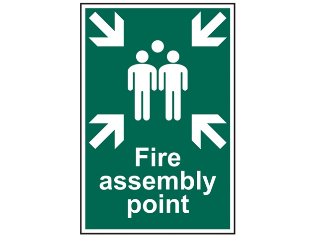 Scan Fire Assembly Point - PVC 200 x 300mm