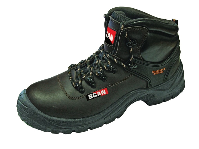 Scan Lynx Brown Safety Boots S1P UK 10 Euro 44