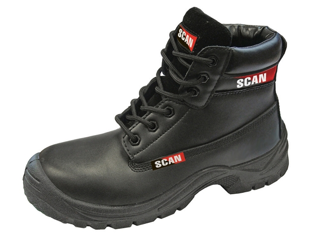 Scan Panther Black Safety Boots S1P UK 11 Euro 45