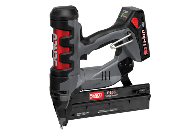 Senco F16S Fusion Cordless 16G Straight Brad Nailer 18 Volt 1 x 1.1Ah Li-Ion 18V