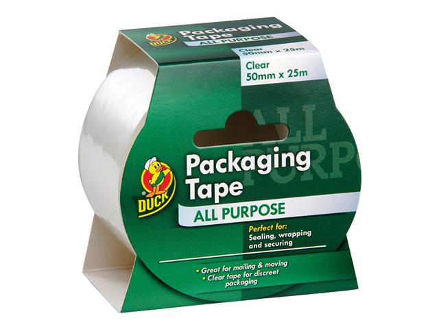 Shurtape Duck Tape® Packaging Tape Clear 50mm x 25m