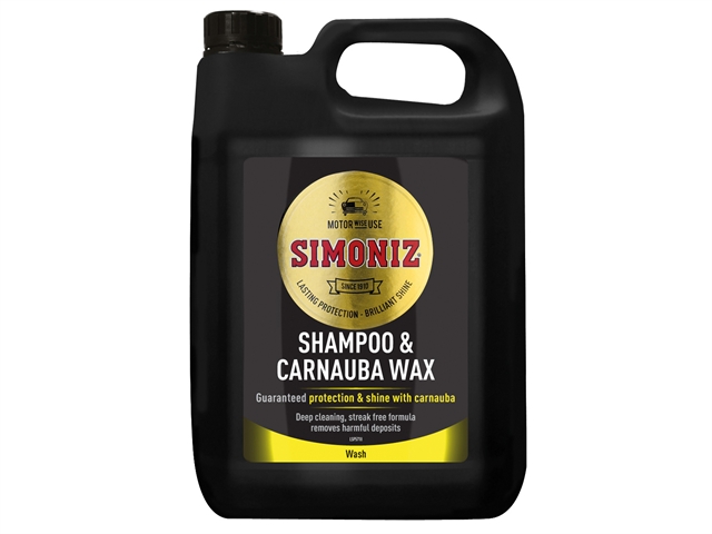 Simoniz Wash & Wax Car Shampoo 5 Litre