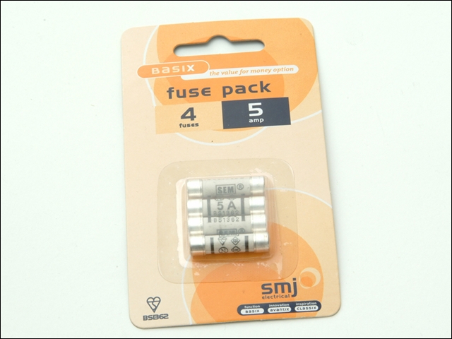 SMJ 5A Fuses (Pack of 4)