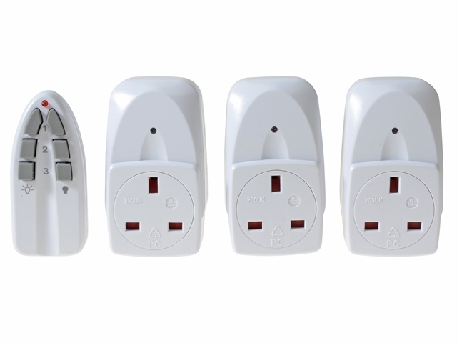 SMJ Remote Socket Triple Pack