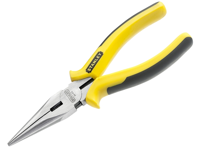 Stanley Tools Dynagrip Long Nose Half Round Pliers 200mm (8in)