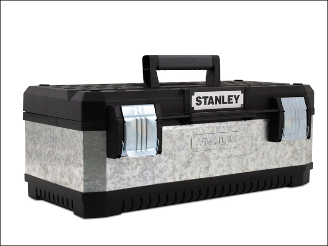 Stanley Tools Galvanised Metal Tool Box 20in