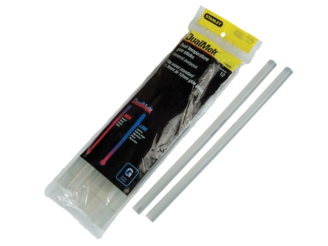 Stanley Tools Dual Temp Glue Sticks 11.3mm x 250mm  (12)