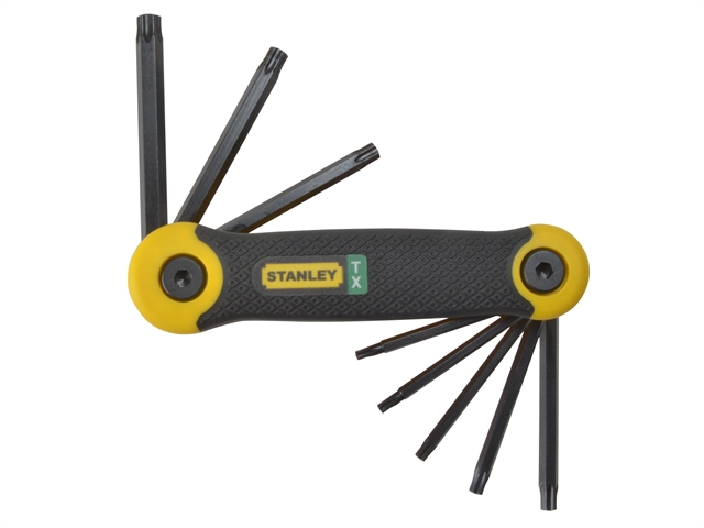 Stanley Tools Torx Key Folding Set of 8  (T9-T40)