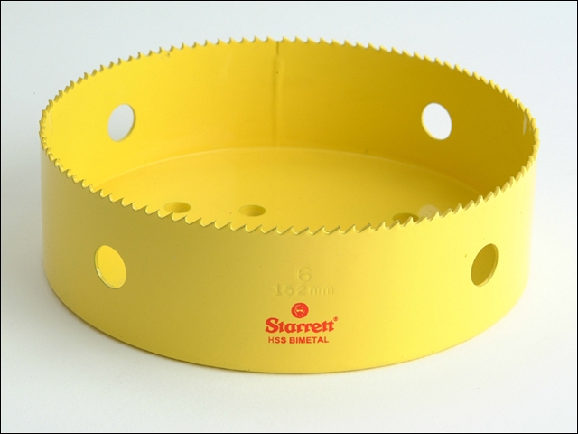 Starrett SH0600 High Speed Steel Bi-Metal Holesaw 152mm