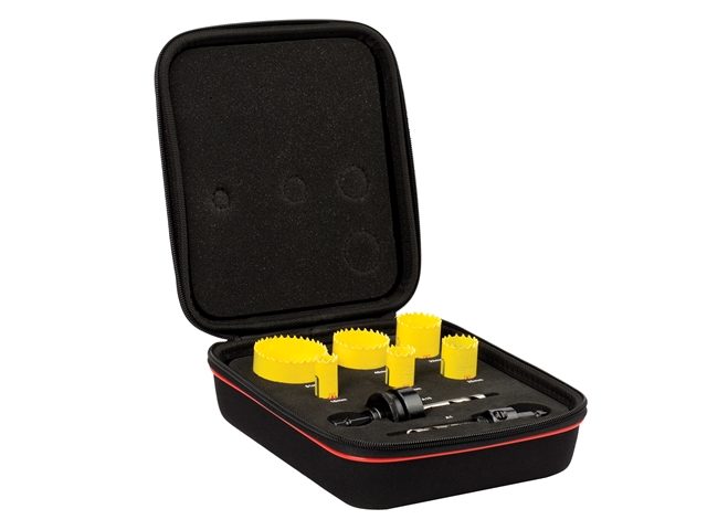 Starrett Bi-Metal Fastcut Electricians Holesaw Kit 1