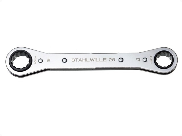 Stahlwille Ratchet Ring Spanner 3/4 x 7/8in AF