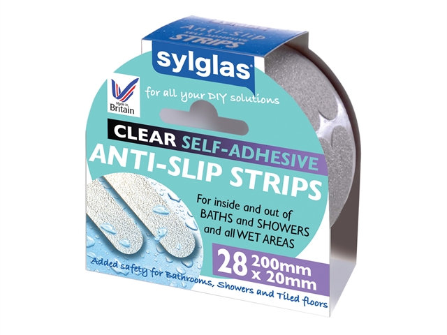 Sylglas Anti-Slip Strips (28) White