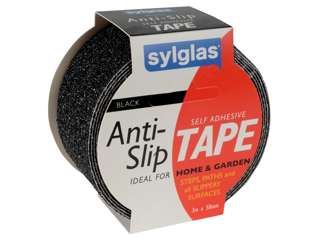 Sylglas Anti-Slip Tape 50mm x 3m Black