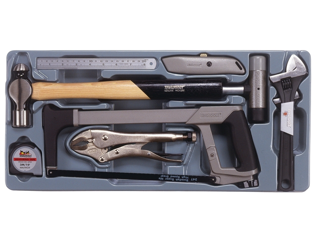 Teng TTPS09 9 Piece General Tool Kit PS Tray