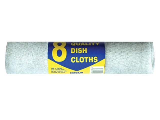 Tristar Cotton Dish Cloths (8) 43cm x 26cm