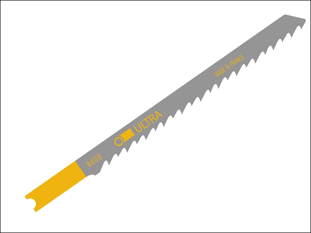 Ultra 8608-CV Jigsaw Blades Card of 5 Wood A5036