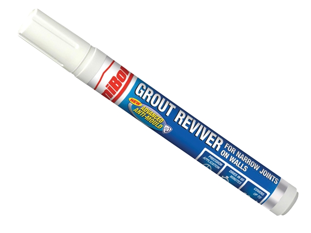 Unibond Grout Reviver Wall Pen 7ml Ice White