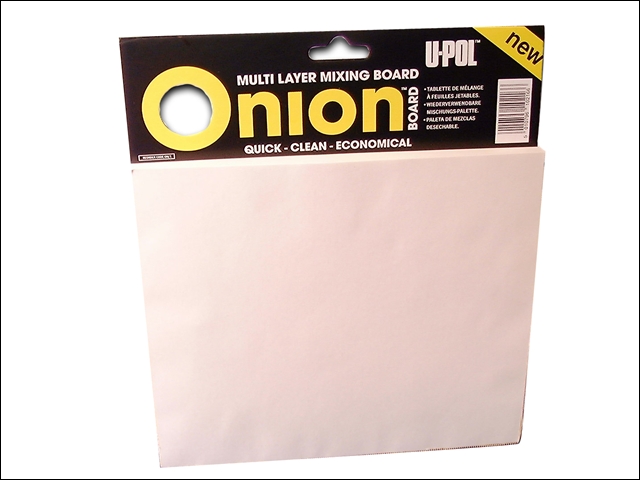 U-Pol Onion Board Multi Layer Mixing Pallette 1 Pack (100 Sheets)