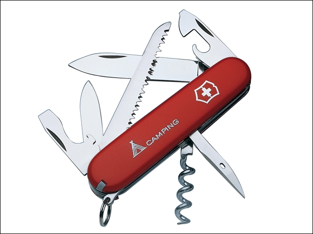 Victorinox Camper Swiss Army Knife Red 1361371