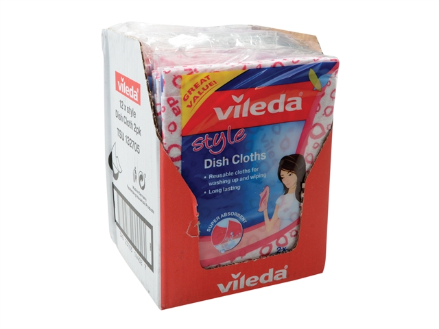 Vileda Dish Cloth x 2 (12)