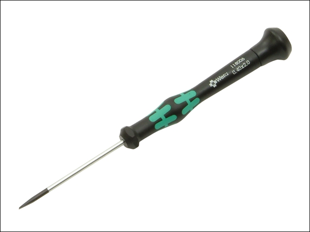 Wera Kraftform 2035 Micro Screwdriver Slotted Tip 1.2mm x 40mm