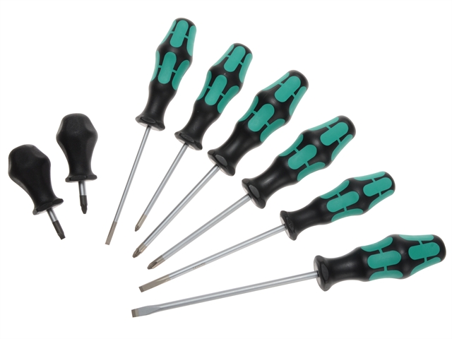 Wera Kraftform Plus Stubby Pouch Set of 8 SL / PH / PZ