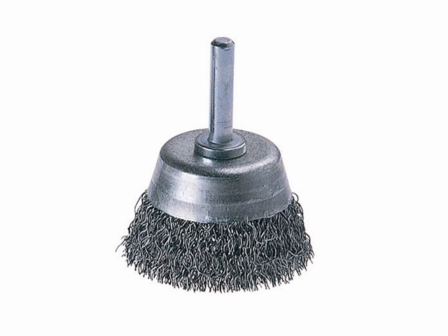 Wolfcraft 2106-000 Wire Cup Brush 50mm x 6mm Shank