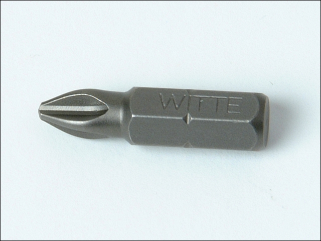 Witte Phillips No.2 Screwdriver Bits 25mm (Pack of 2)
